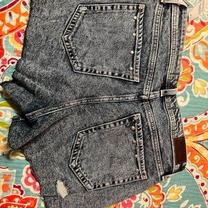 Hollister jean shorts